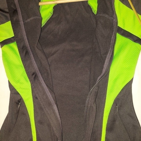 FILA Sport Jogging Jacket, Green/Black, Zipper Front, Pockets, XS - Picture 10 of 11